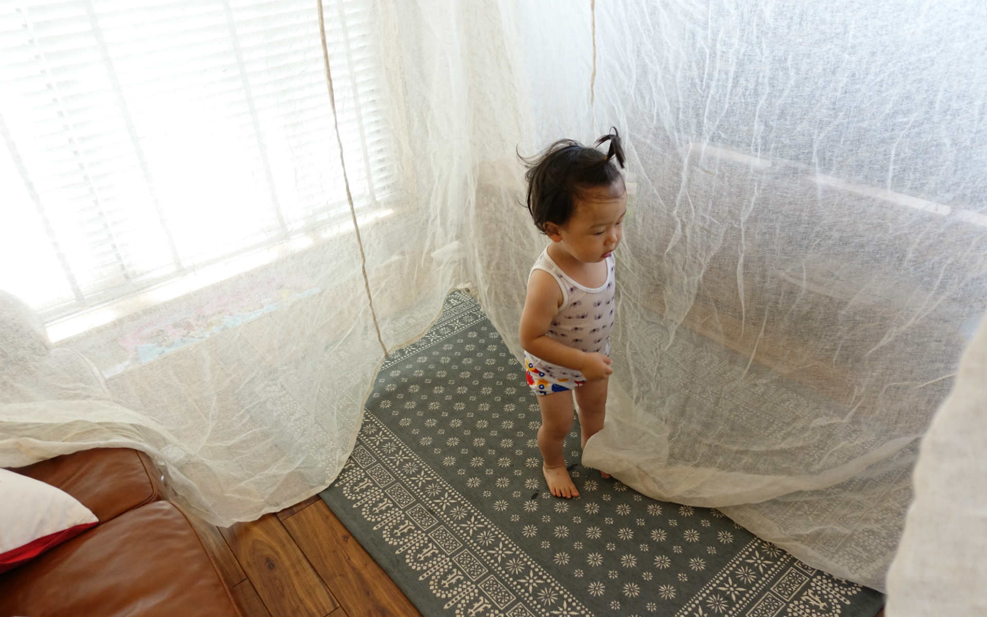 マンション住まいで蚊帳を体験。吊って気づけた特徴と新たな使い道