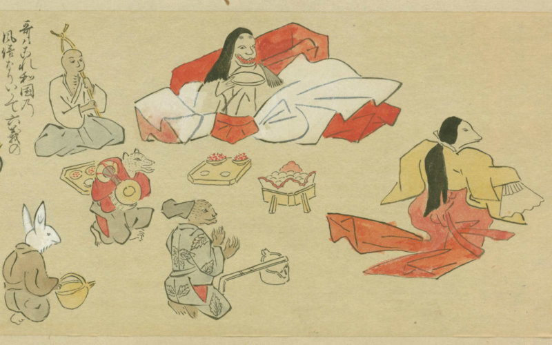 8月8日は妖怪の日。『付喪神絵巻』に化けて登場する夏の道具といえば？