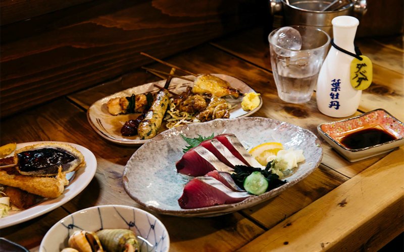 高知の居酒屋 葉牡丹
