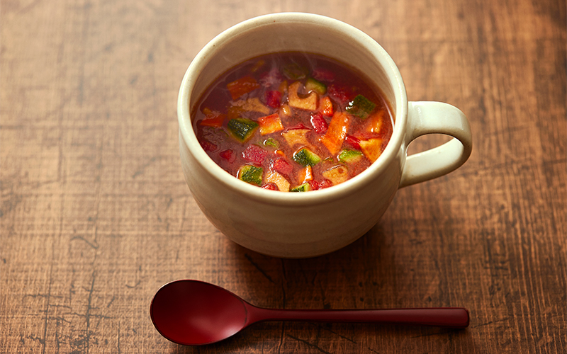 毎日の食卓にちょっとした感動を届ける。“香る”スープ体験