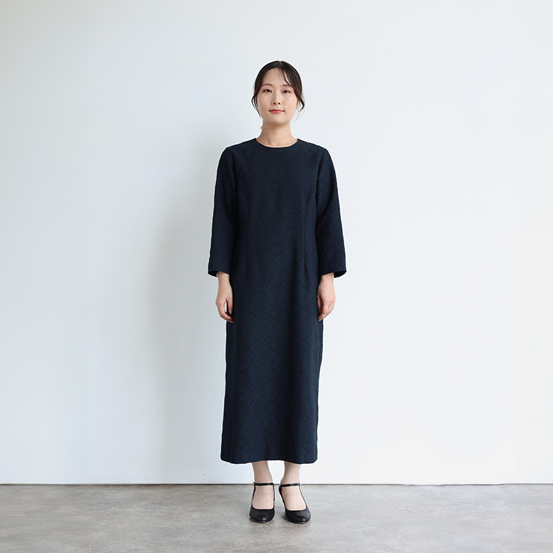 身長別着用レビュー】セミフォーマル「ジャカード織の菱紋ジャケット  